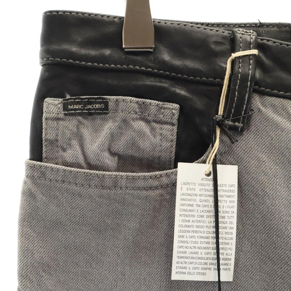 Marc Jacobs Unused Made In Italy Denim Pants 48 Gray Tagged Jeans Women Used