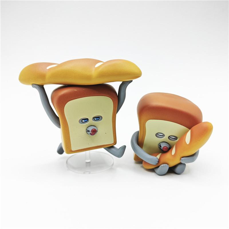 Bread Thief Pvc Collectible Figurine Set For Baking Enthusiasts And Toy Collectors