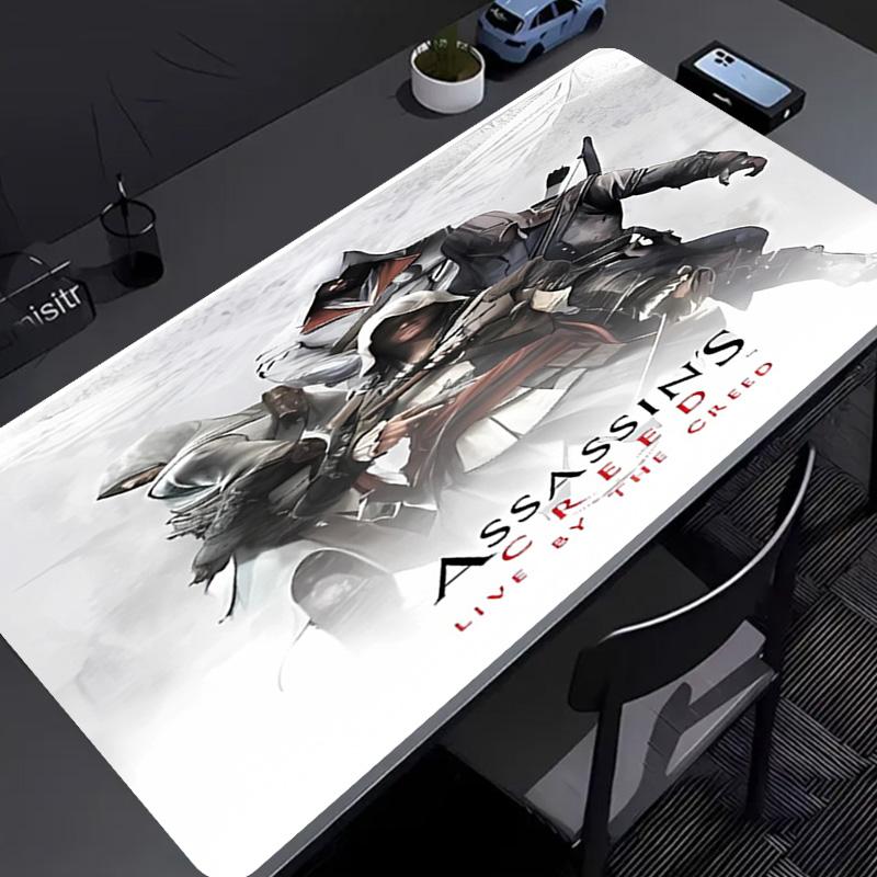 A-Assassin's Creed Mouse Pad - Non-Slip Rubber Base, Smooth Surface for Work,Gaming,Office,And Home Use, Desk Mouse Pad