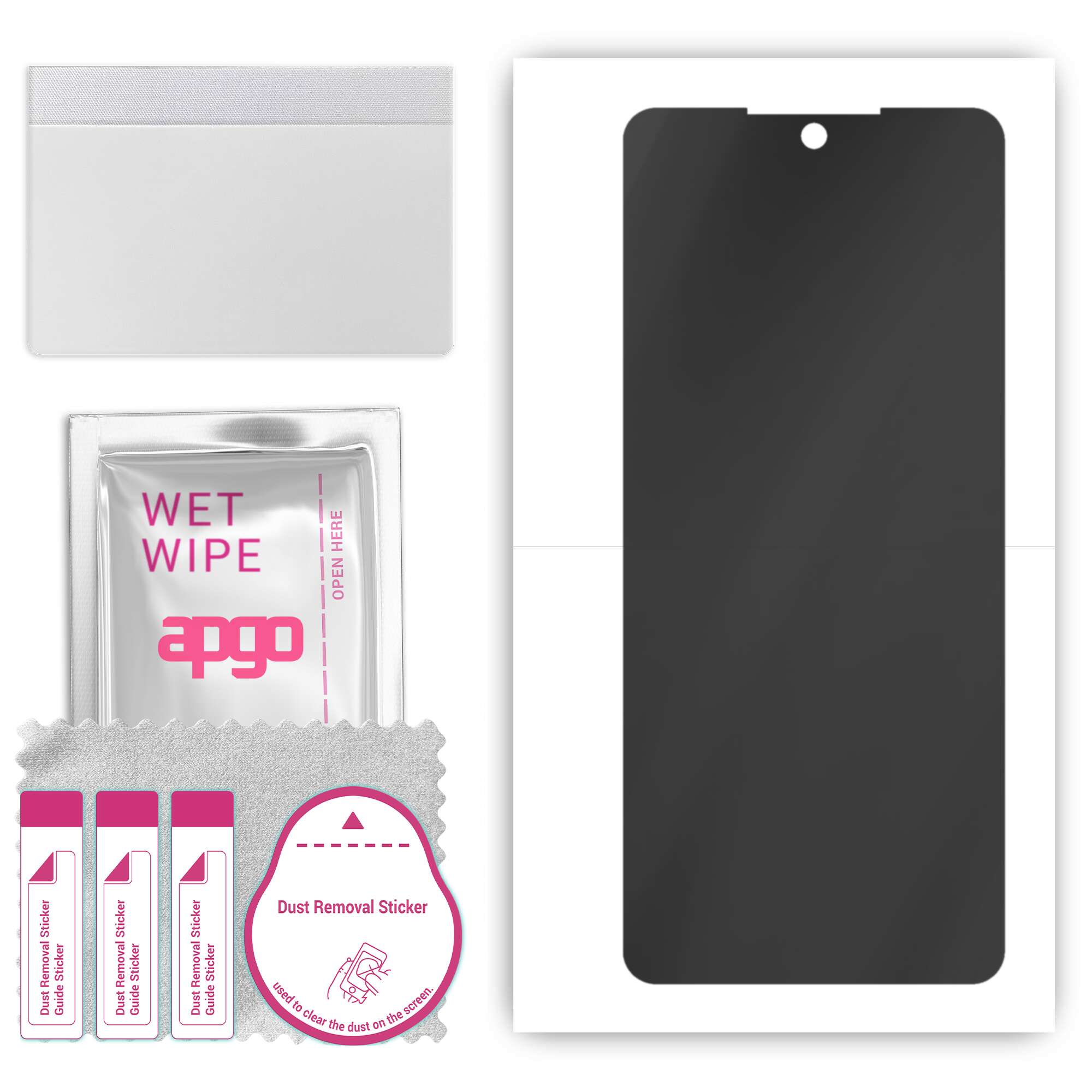 

apgo Hydrogel Privacy Matte Protector Screen Protector for Infinix Hot 12 Play, Anti Spy, Hydrogel Film, гнучкий, м’який ТПУ з позиціонуючим шаром, яке легко встановити