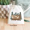 Personalized 4Pcs One Happy Camper Favor Bags Baby Shower Gift Camp Party Theme Birthday Party Guests Favors Newborn Keepsake