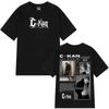 Singer Ckan Tour 2026 Album Graphics 100Cotton Mens Tshirt Fashion Hip Hop Oversized Retro Unisex Oneck Short Sleeve Shirt