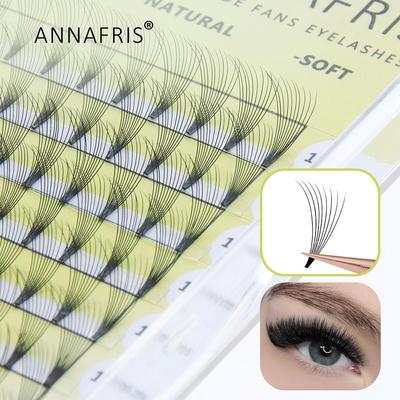 Prefabricate Volume Fans Short Stem 10d Eyelash Extension Cilios Soft Mink Lashes