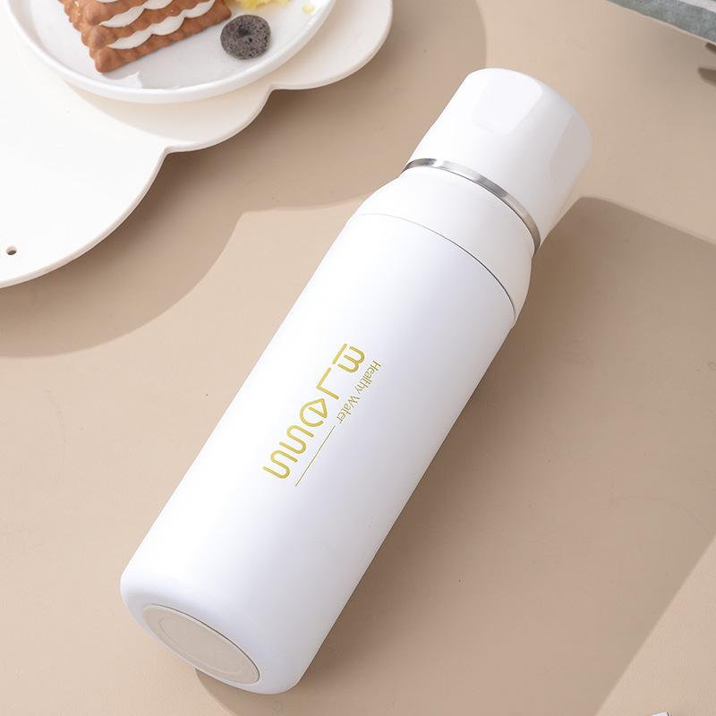 316 Edelstahl Vakuumbecher Große Kapazität Wasserflasche für Jungen Mädchen Outdoor Reisen Sport Doppeldeckel Tragbar