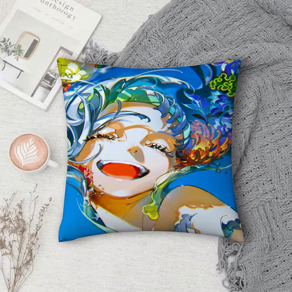 Aesthetic Art Yoneyama Mai Pillow Case Pillow Cover Case Square For Home Use Living Room Sofa Cushion Cover Decoration Throw