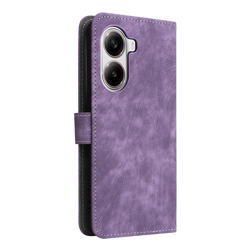 For Xiaomi Poco X7 Pro 5G/Redmi Turbo 4 5G Wallet Case RFID Blocking PU Leather Cover Viewing Stand