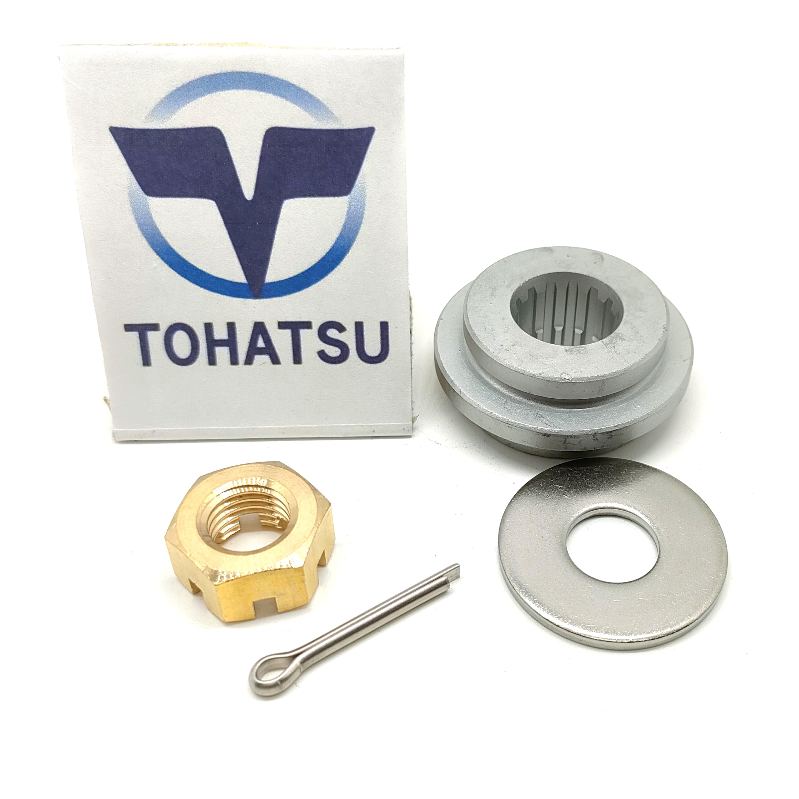 Tohatsu Outboard Motor Genuine Propeller Hardware Kit for HP Part Number Parts 9.9-20 Motors, 3RS-87326-0