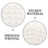 Abaodam Guitar Six-Line Notation Notebook Paper, 85-Sheet Set (Refill), TAB Chord Diagrams, White, 28.9 x 21cm, Easy-to-Write Paper, Bleed-Resistant,