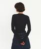 Daiaegeuneol See-Through Ribbed Knit (Dark Gray)