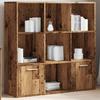 Vidaxl Regał, Stare Drewno, 98X29X97,5 Cm, Materiał Drewnopochodny