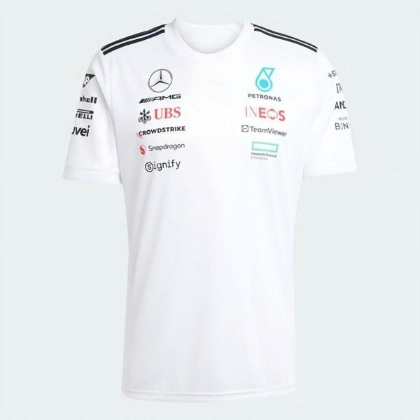2026 Nuova tuta da moto da corsa F1 tuta da ciclismo, traspirante e ad asciugatura rapida T-shirt a maniche corte con scollo rotondo camicia da lavoro fuoristrada