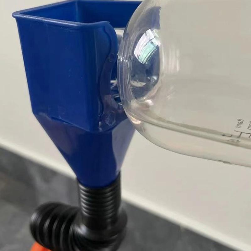 Telescopic Car Refueling Funnel Universal Filter Transfer Funnels Tool Foldable Tool