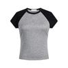 Navigare Women's Tencel Wool Contrast Short Sleeve T-Shirt