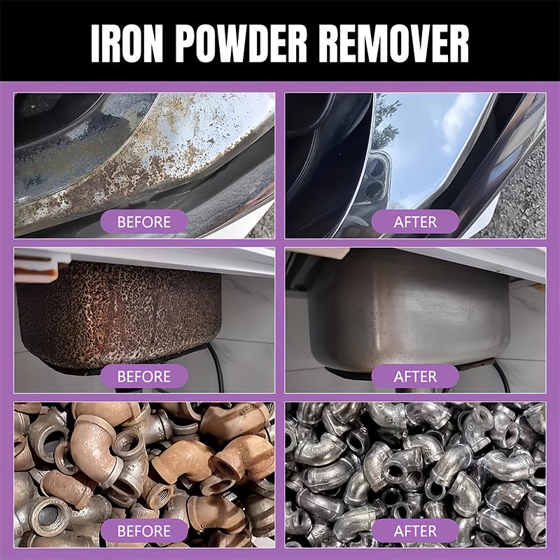 Powerful Metal Refurbishing Agent - Iron Powder Removing Polishing Spray, Polishing Treatment, Automotive Metal Refurbishing Age