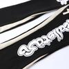 Unisex Hellstar Široké tepláky Kontrastní boční panel Potisk písmen ve stylu graffiti Šňůrka Elastický pas Hip-Hop Streetwear Muži Ženy