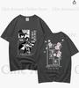 Anime Bungo Stray Dogs Series Dazai Osamu Print Tshirt for Unisex Women Short Sleeve Tops Cotto Summer Tee Casual Tshirt Daily