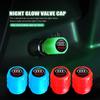 For Hot Car Wheel Luminous Valve Caps Night Glowing Tire Decoration Stem Cove Accessories TT A1 A2 ABT Quattro SLINE RS A3 A4