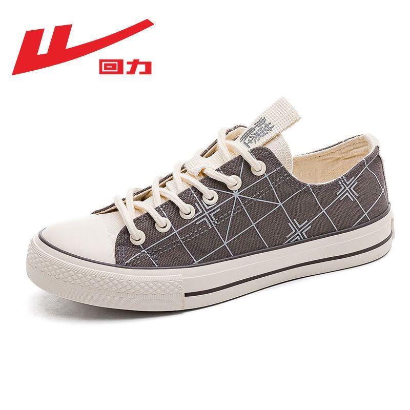 

Warrior WXY-C511TC Canvas Plaid Casual Shoes 35