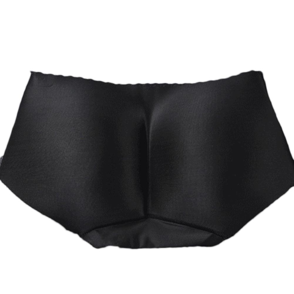 

Бесшовные пушап трусы для придания формы ягодицам S чёрный