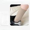 Women's Autumn All Match Pure Color Cotton Sweat Absorbing Anti Odor Antibacterial Socks