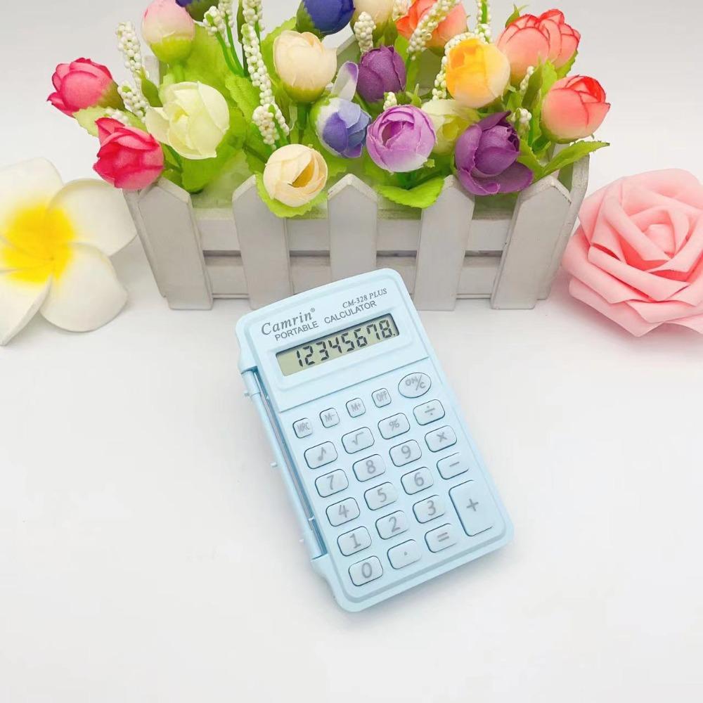 Lightweight Mini Scientific Calculator 8 Digits Mini Flip Calculator   Student Stationery