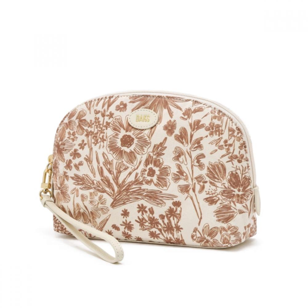 Daks Pink Pattern Fabric Pouch Dcho6e102p1 Single option