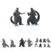 Eight Piece Godzilla Kong Kim Battle Dinosaur Pvc Action Figure Collection For Kids And Decor
