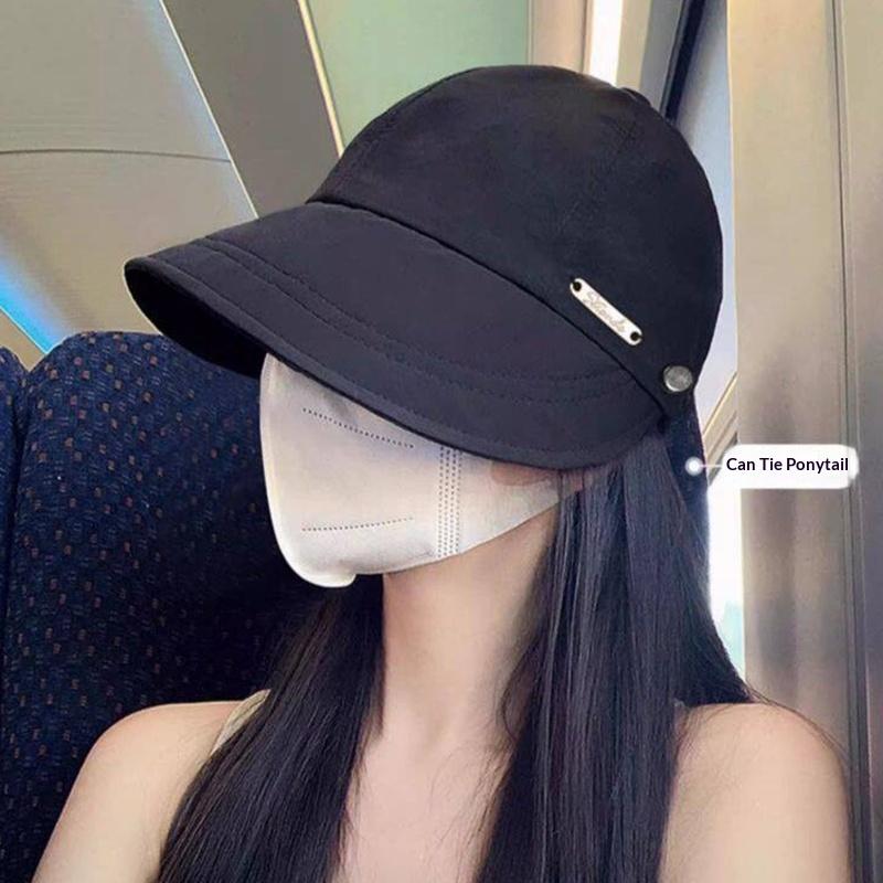 2026 Summer New Breathable Fisherman Hat For Women Outdoor Sunshade And Sun Protection Fashionable Duckbill Cap
