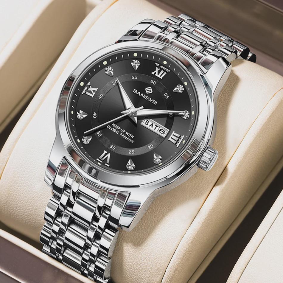 Simple Elegant Design Quartz Watch Diamond Watch For Women Creative Steel Waterproof Wristwatch