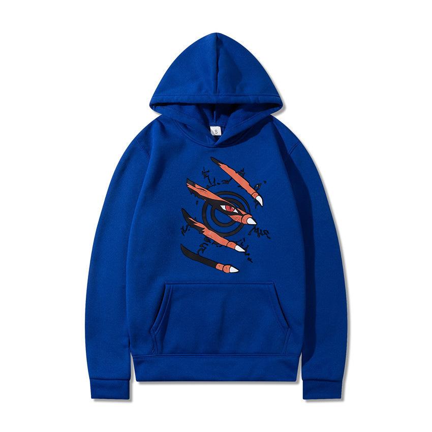 Anime Naruto Men Hoodies Men's Fashion Casual Hooded Sweater Men's Printed Pullover Top