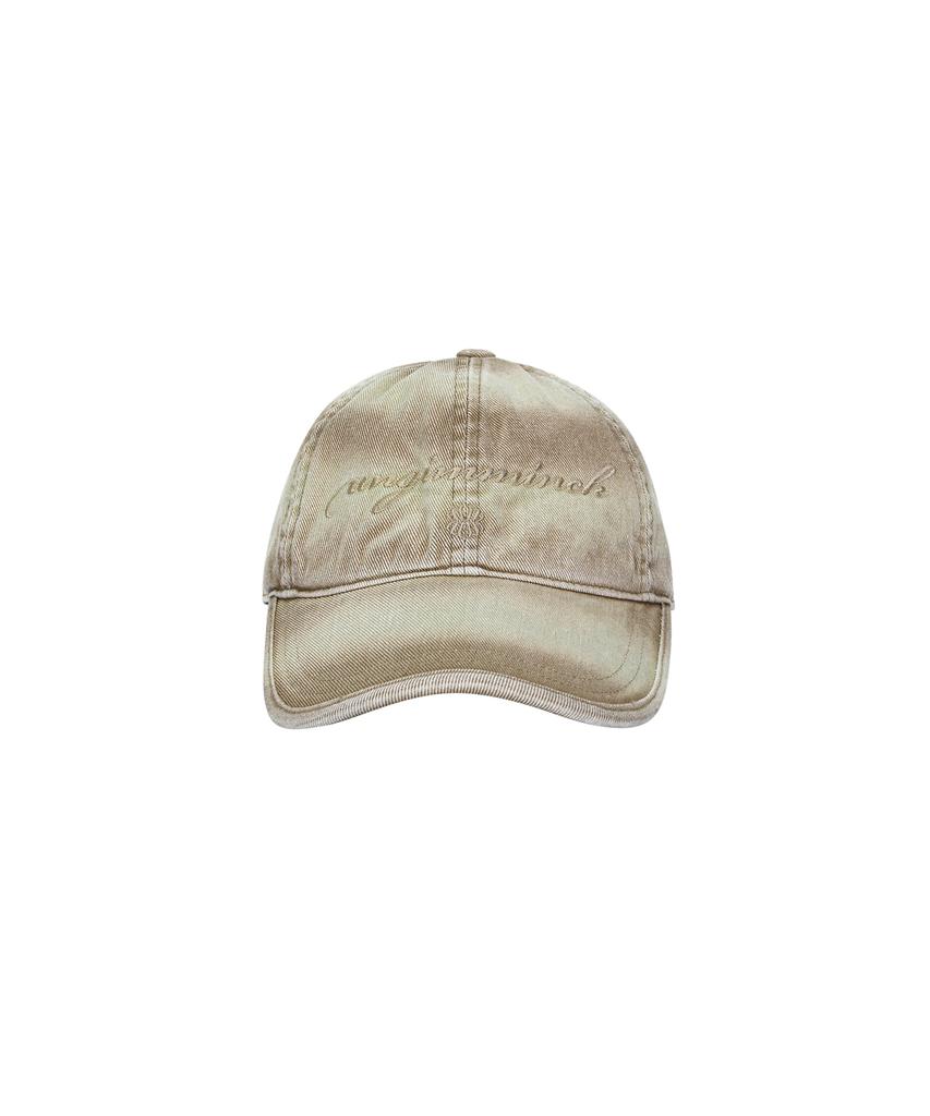 UNGIMMICK Washed Vintage Denim Cap (Beige)