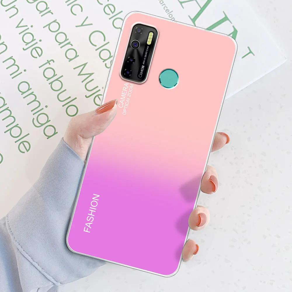 For Tecno Spark 5 Pro Case Cover For Tecno Camon 15 Air /Camon15 Funda Clear Soft Silicone TPU Phone Case or Tecno Spark 5 Coque