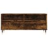 TV Cabinet Smoked Oak 100 x 34.5 x 44.5 cm Engineered Wood