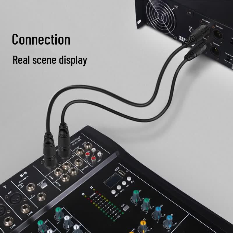 Ugreen AV130 XLR Male To Female Audio Extension Cable