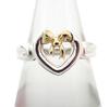 [Pre-owned] TIFFANY / Tiffany / 925 / 750 / Ribbon / Heart / Ring / Size 11 / J78-81