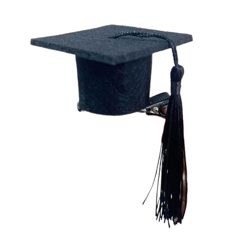 Stylish Graduation Hat Hair Clip Accessory Easy to Use Hair Clip Personalized Duckbill Clip for Headwear Enthusiasts