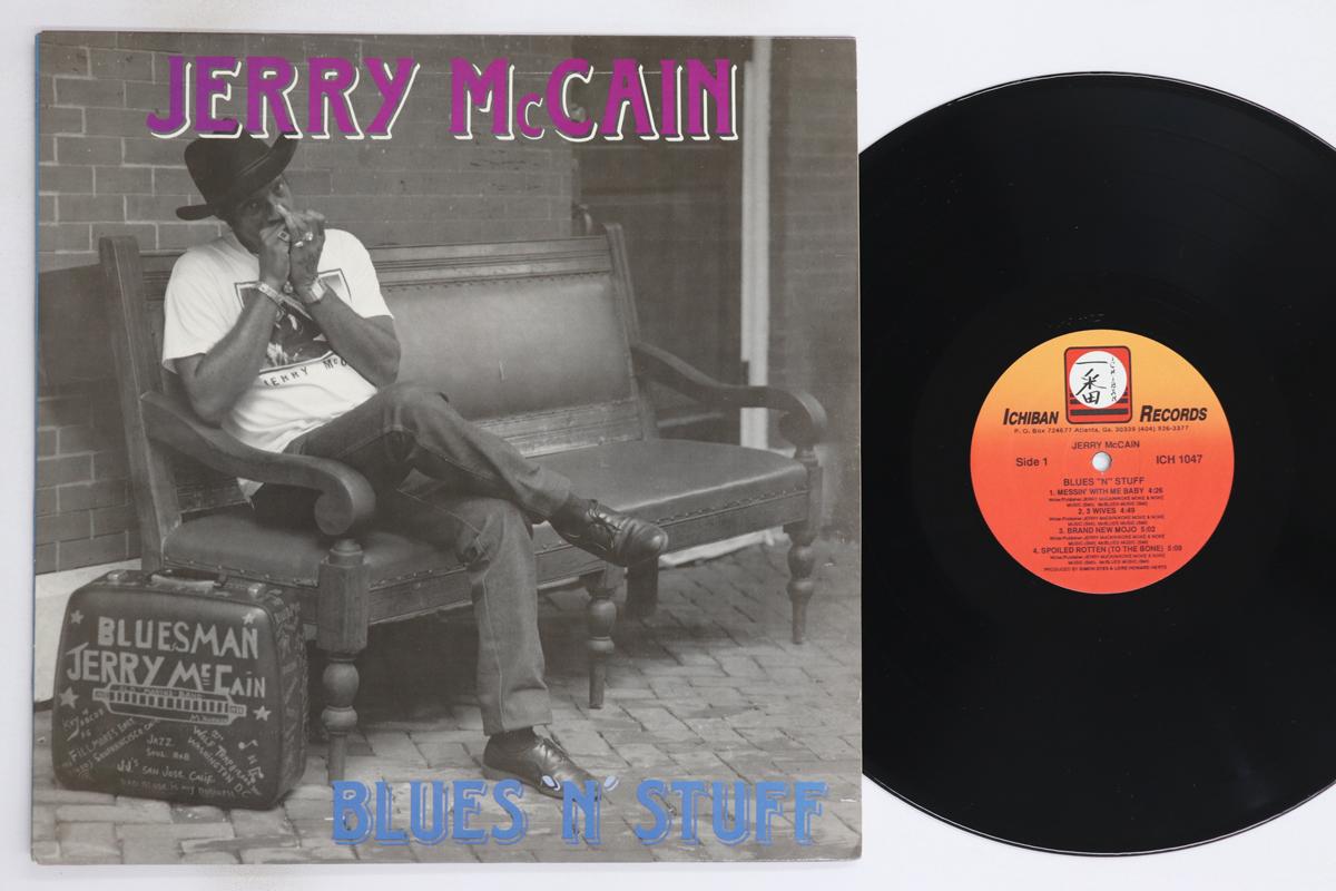 

LP Record JERRY MCCAIN - Blues n Stuff ICH1047 ICHIBAN 1989 US Blues Used