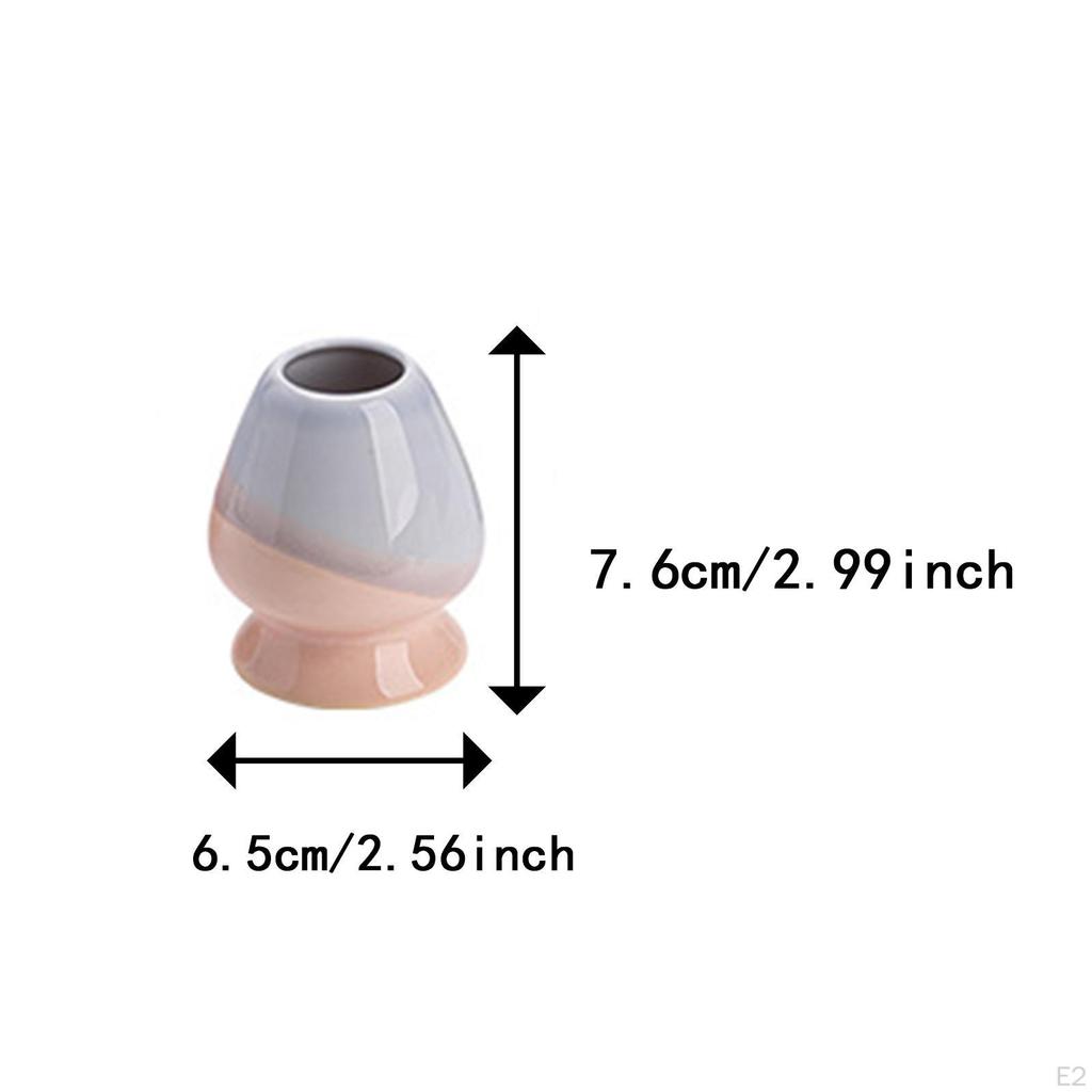 Matcha Tea Whisk Holder Craft Stand for Living Room Desktop