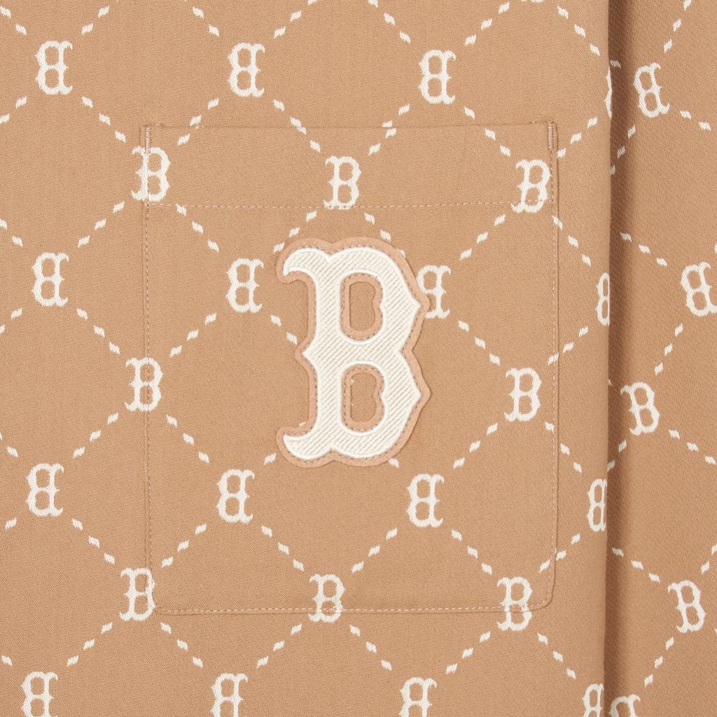 New MLB SS24 Boston Red Sox Jackets Coats Unisex Apricot 3AWSM0441-43CAL