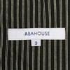 ABAHOUSE Striped Tailored Jacket Men’s L Navy White(USED)