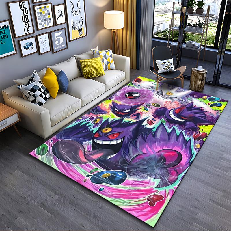 

Purple Ghost Design Carpet Suitable for use as an anti-slip game mat for living room and bedroom sofas 40x60cm( 15x23in )