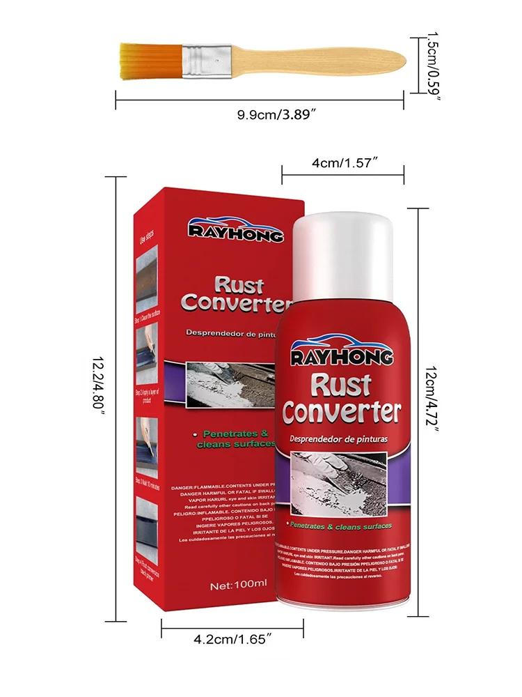 100ml Car Chassis Rust Converter Multi Purpose Water Based Metal Rust Remover Repair Protect Iron Metal Surfaces Maintenance