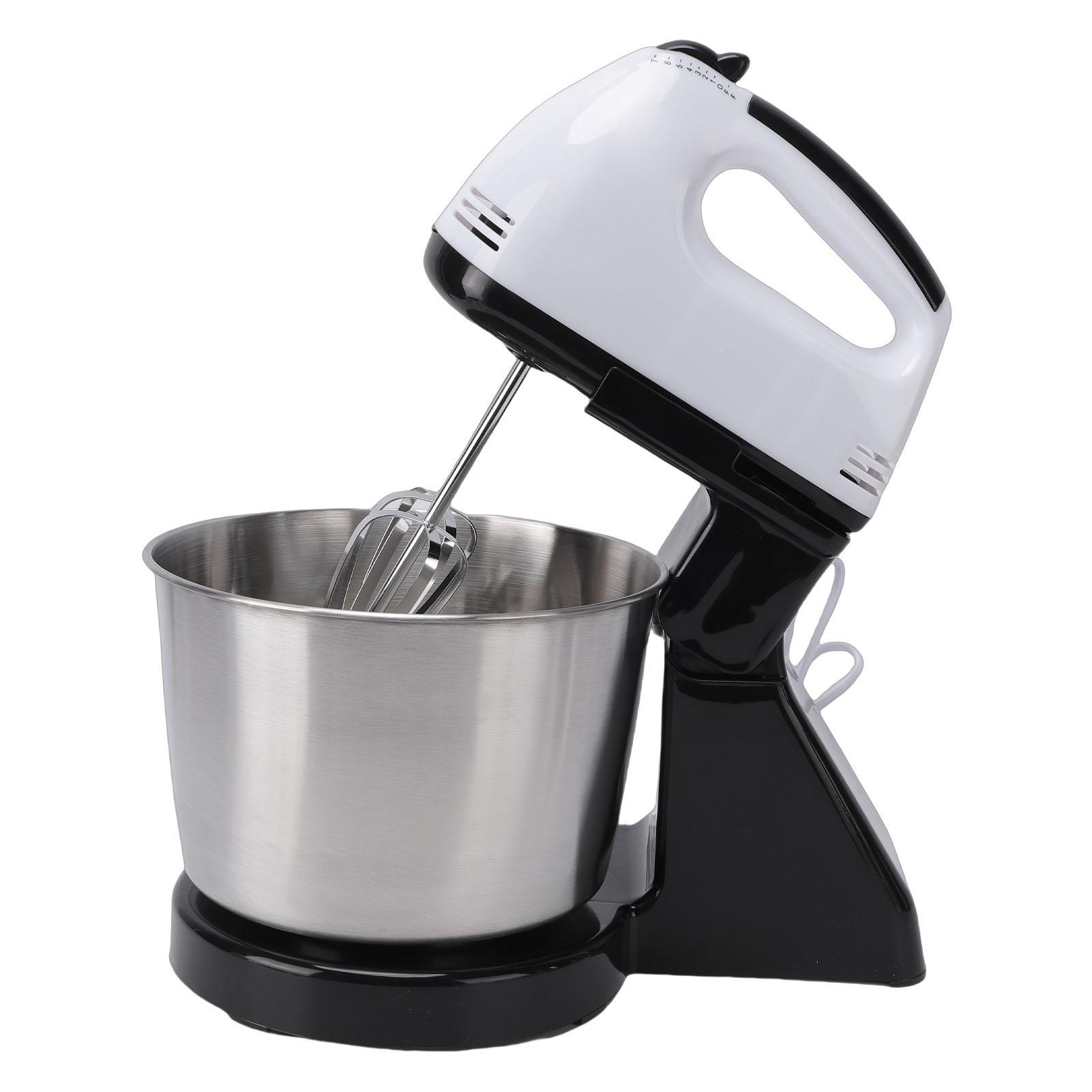 

Stand Mixer 2L 7 Speed Settings Stainless Steel Bowl Copper Motor Electric Food Mixer for Kitchen Countertop US Plug