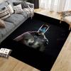 Batman Classic Element Square Area Rug, Non-Slip Floor Mat for Bedroom, Perfect Gift for Fans.chl