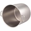 Endo Shoji Commercial TKG PRO Stockpot (without lid), 30cm, Induction Cooktop Compatible, Stainless Steel, AZV6630