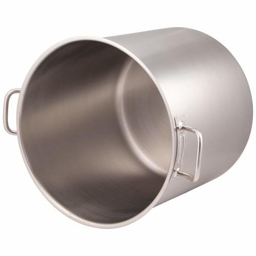 Endo Shoji Commercial TKG PRO Stockpot (without lid), 30cm, Induction Cooktop Compatible, Stainless Steel, AZV6630