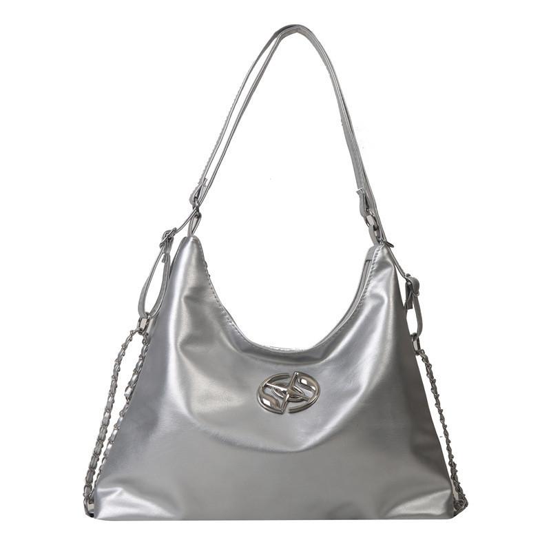 Trendy Oversized Single Shoulder Bag For Women With Unique Design Elements