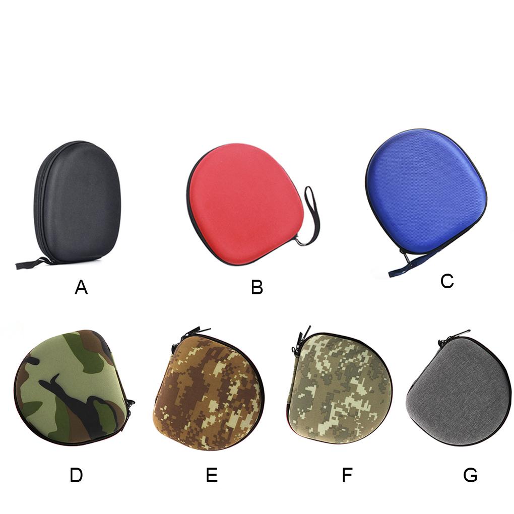 Headphone Carrying Case Shockproof Headset Pouch Anti-pressure Universal Capacity Earphone Container Company Supplies
