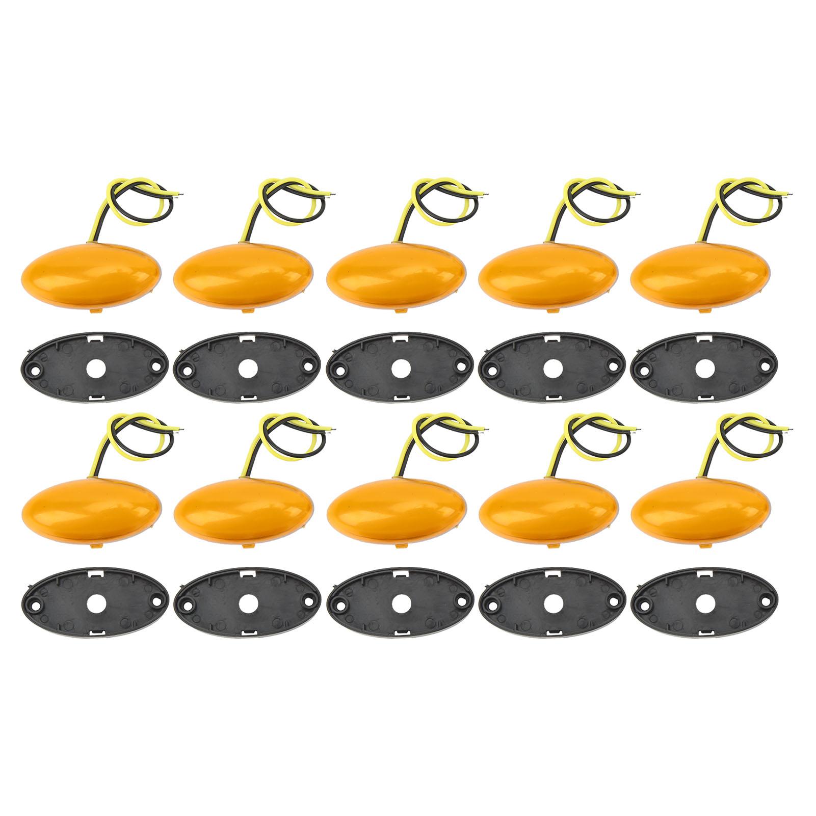 LED Side Marker Lights High Brightness Trailer Marker Lights for Cars Vans Trucks Trailers