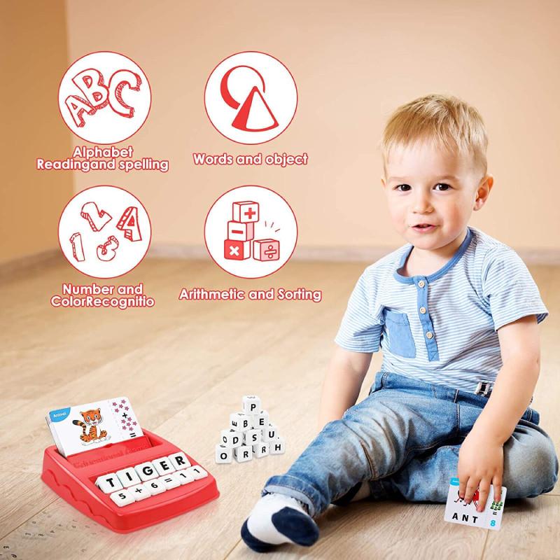 Colorful English Alphabet Learning Game Machine For Interactive Early Education Playtime